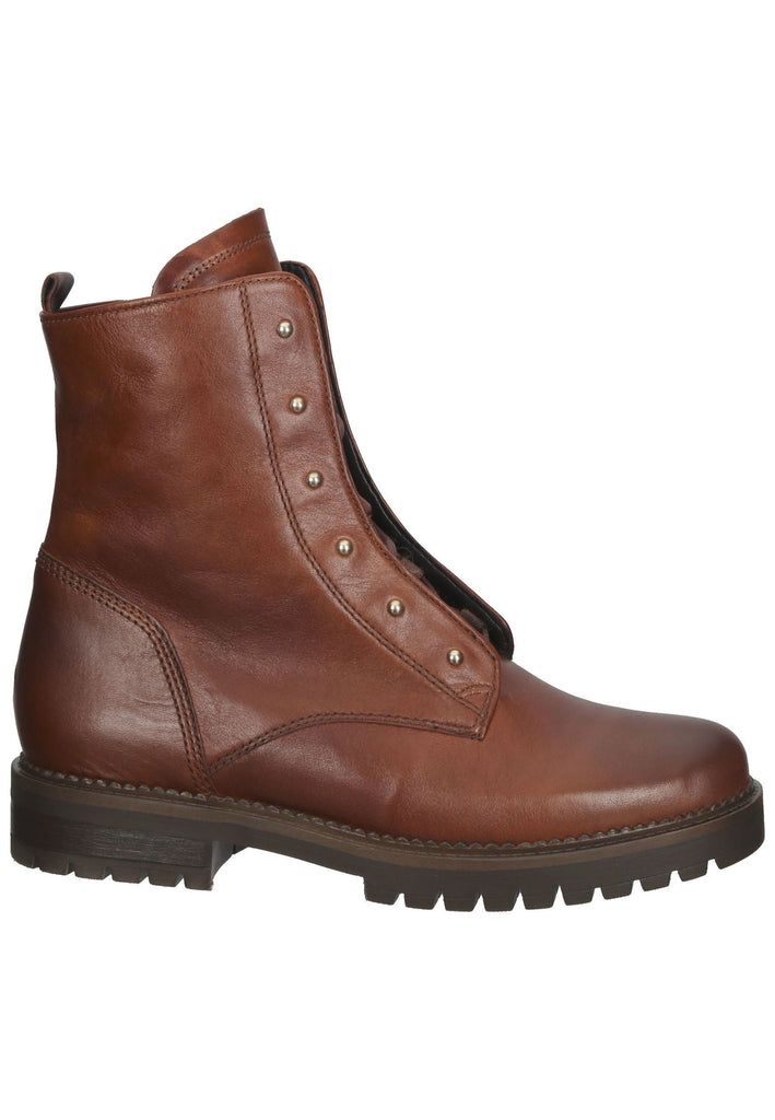 Stiefeletten Gabor Stiefelette Glattleder Dunkelbraun