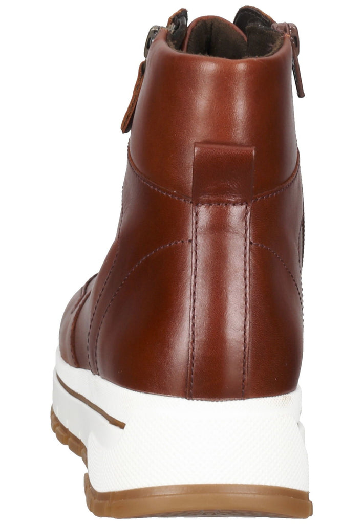 Stiefeletten Gabor Stiefelette Glattleder Dunkelbraun