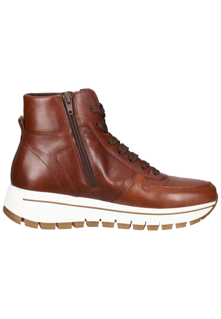 Stiefeletten Gabor Stiefelette Glattleder Dunkelbraun