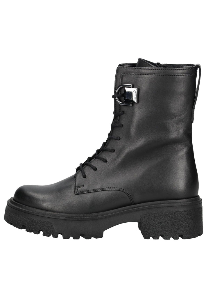 Stiefeletten Gabor Stiefelette Glattleder Schwarz