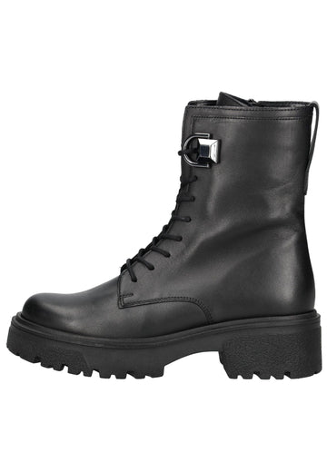 Stiefeletten Gabor Stiefelette Glattleder Schwarz
