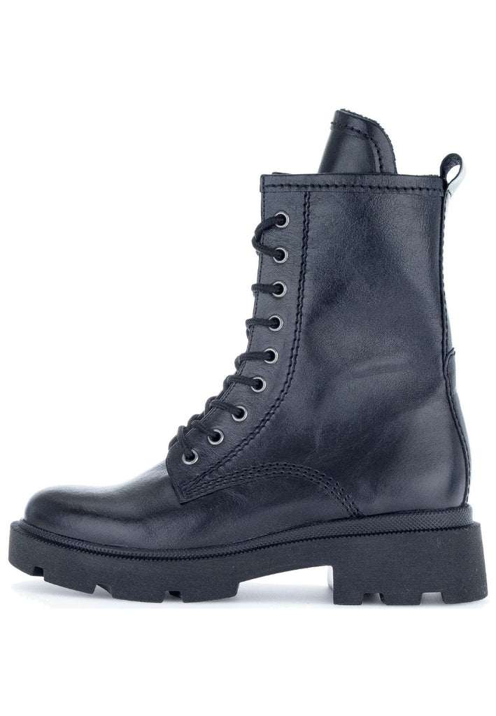Stiefeletten Gabor Stiefelette Glattleder Schwarz