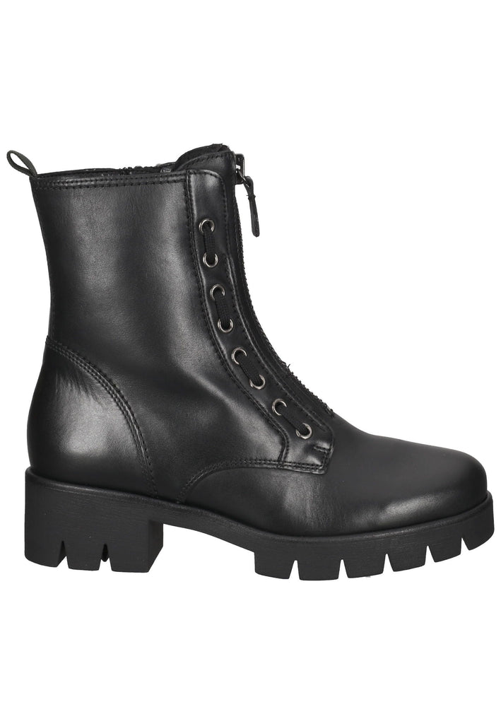 Stiefeletten Gabor Stiefelette Glattleder Schwarz