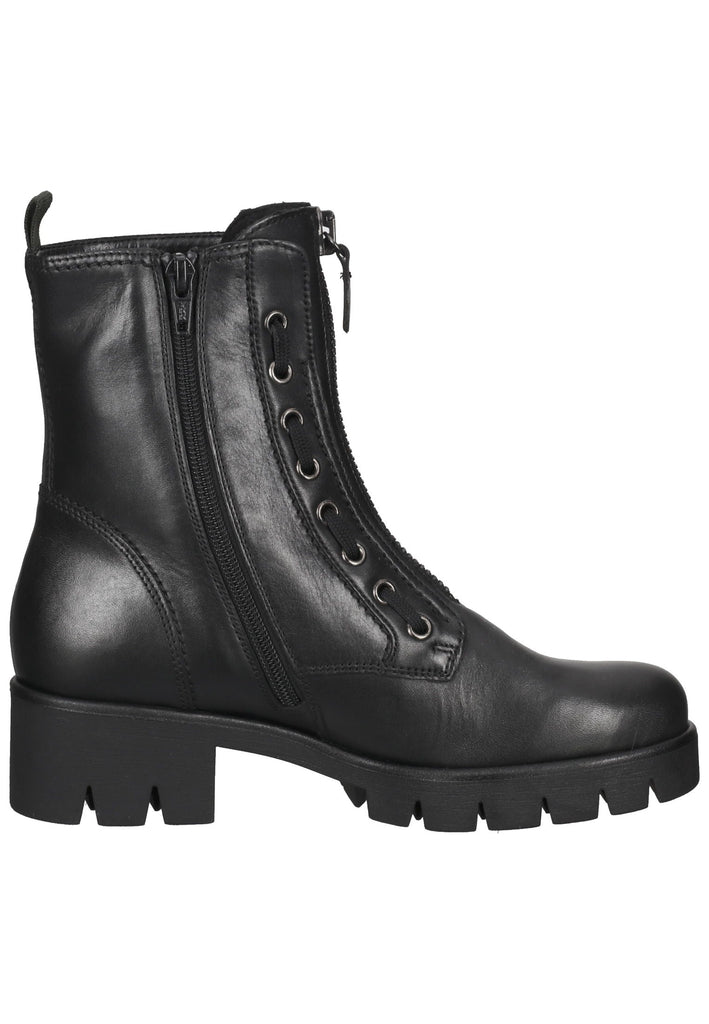 Stiefeletten Gabor Stiefelette Glattleder Schwarz