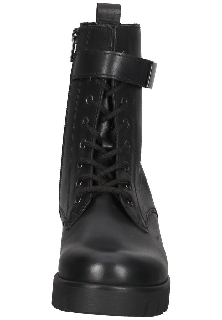 Stiefeletten Gabor Stiefelette Glattleder Schwarz