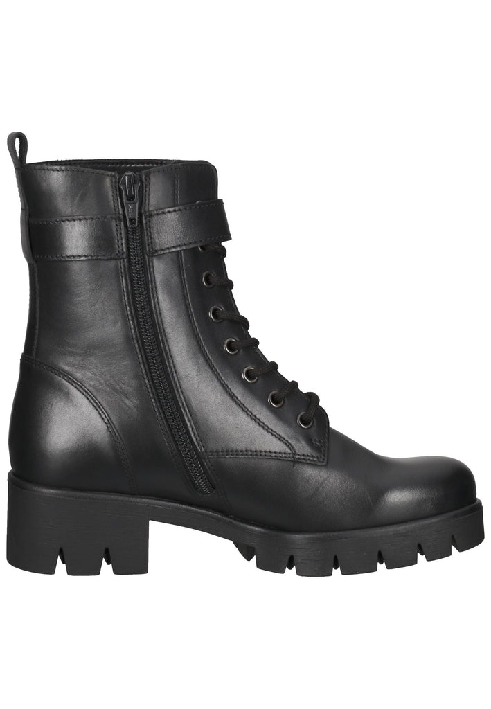 Stiefeletten Gabor Stiefelette Glattleder Schwarz