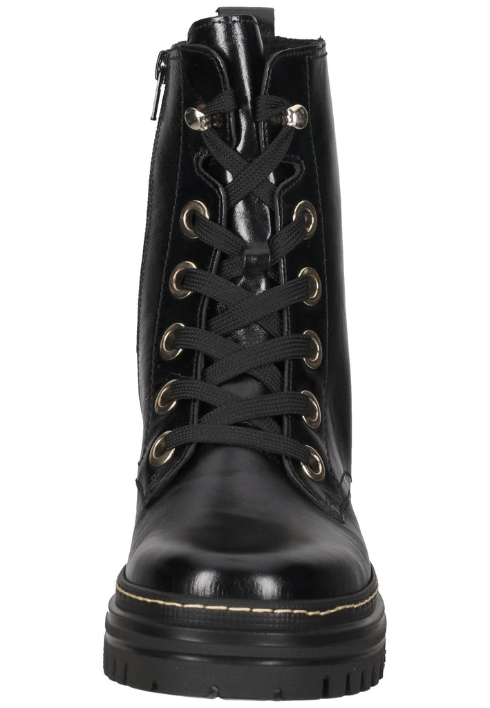 Stiefeletten Gabor Stiefelette Glattleder Schwarz