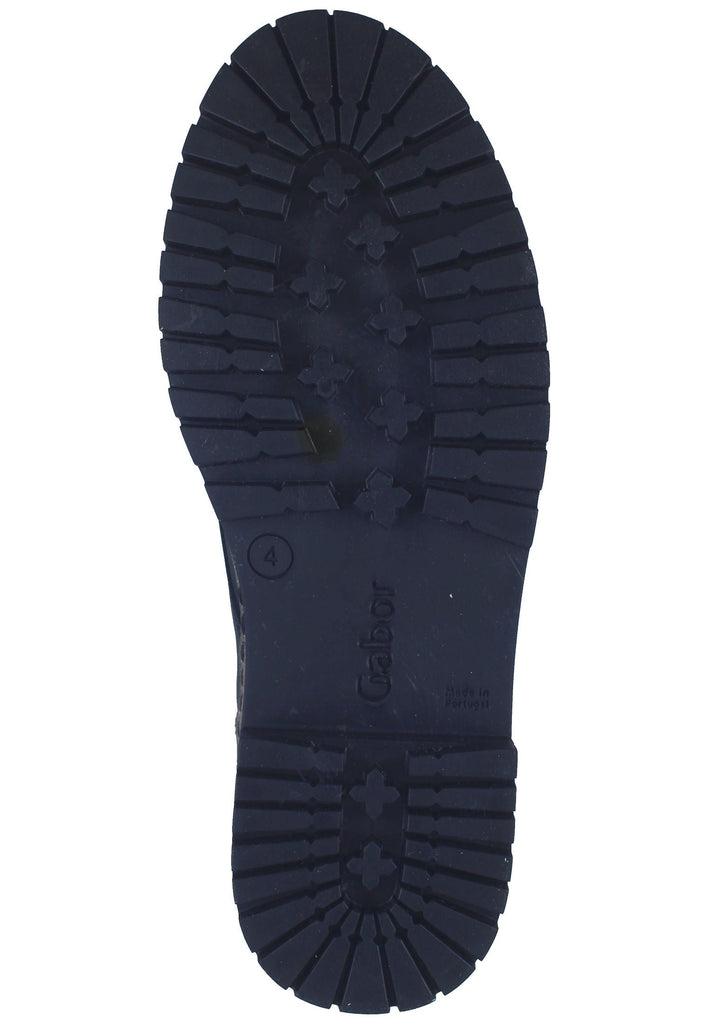 Stiefeletten Gabor Stiefelette Glattleder Schwarz