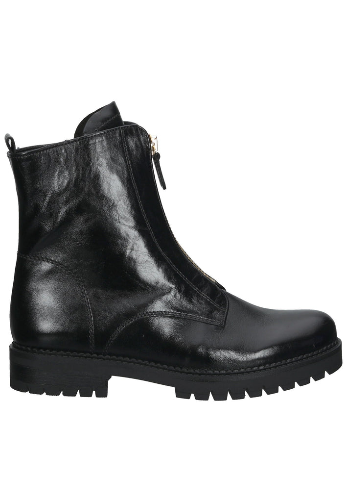 Stiefeletten Gabor Stiefelette Glattleder Schwarz