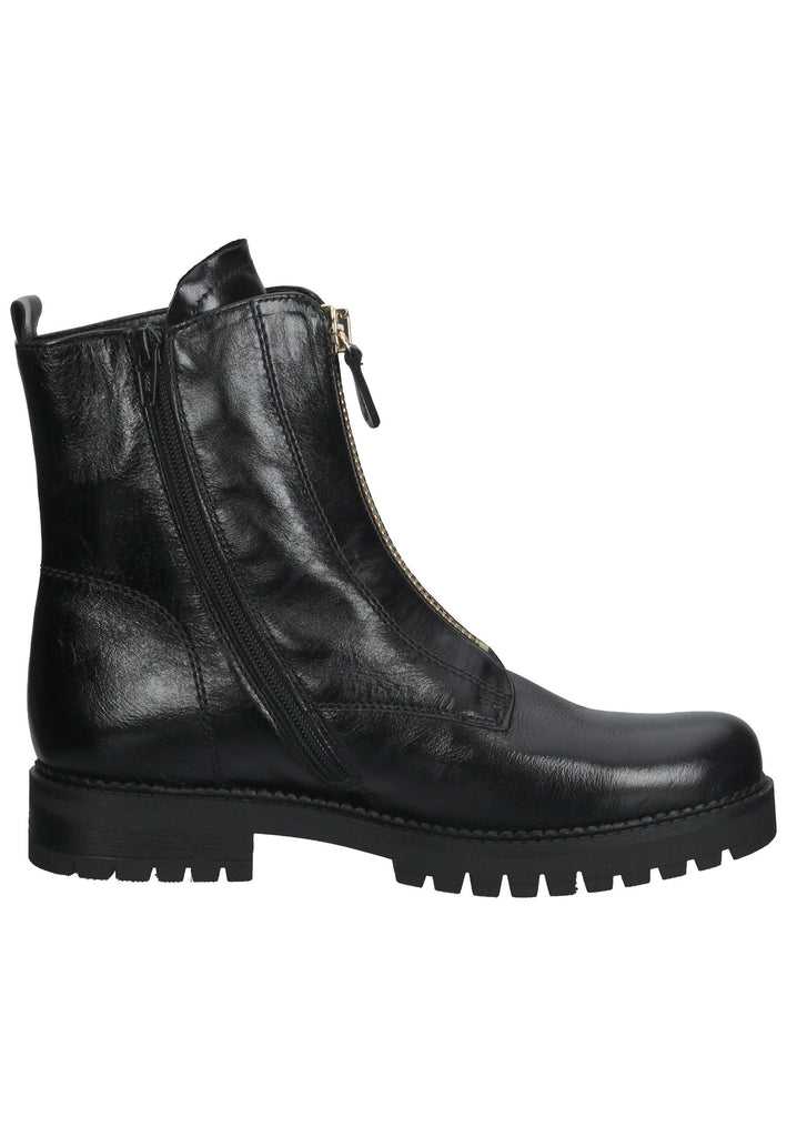 Stiefeletten Gabor Stiefelette Glattleder Schwarz