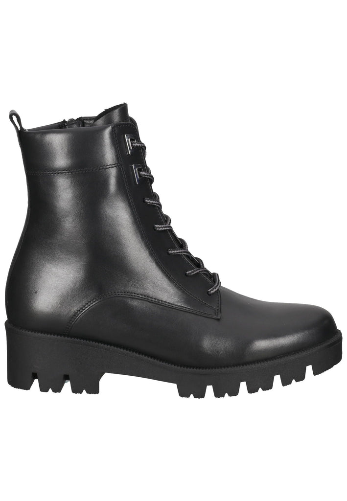 Stiefeletten Gabor Stiefelette Glattleder Schwarz