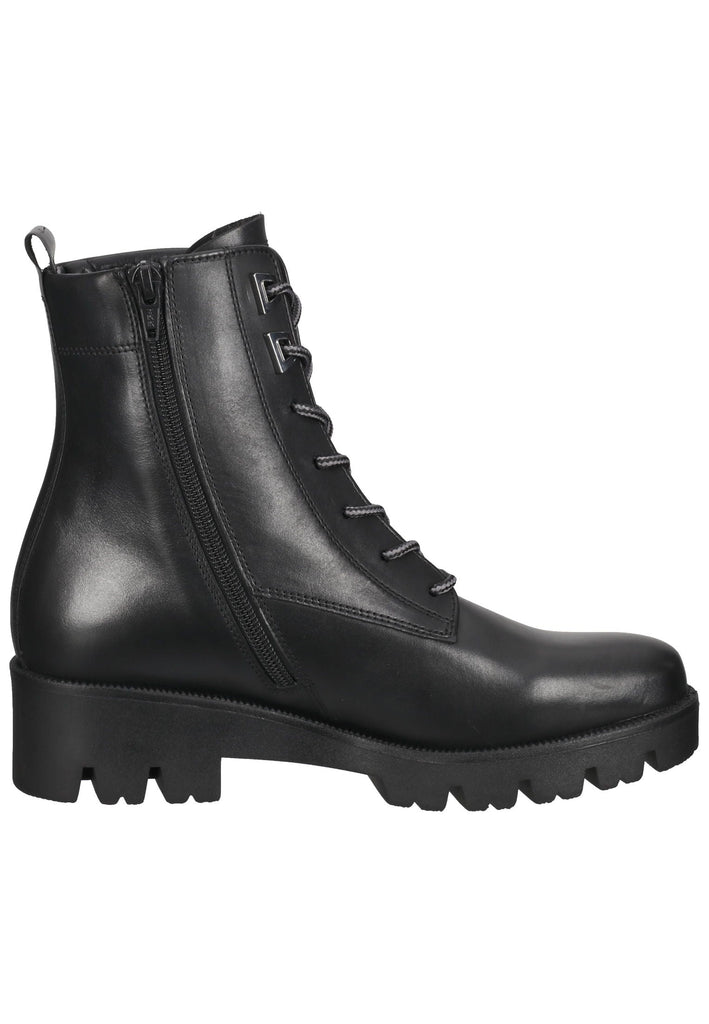 Stiefeletten Gabor Stiefelette Glattleder Schwarz