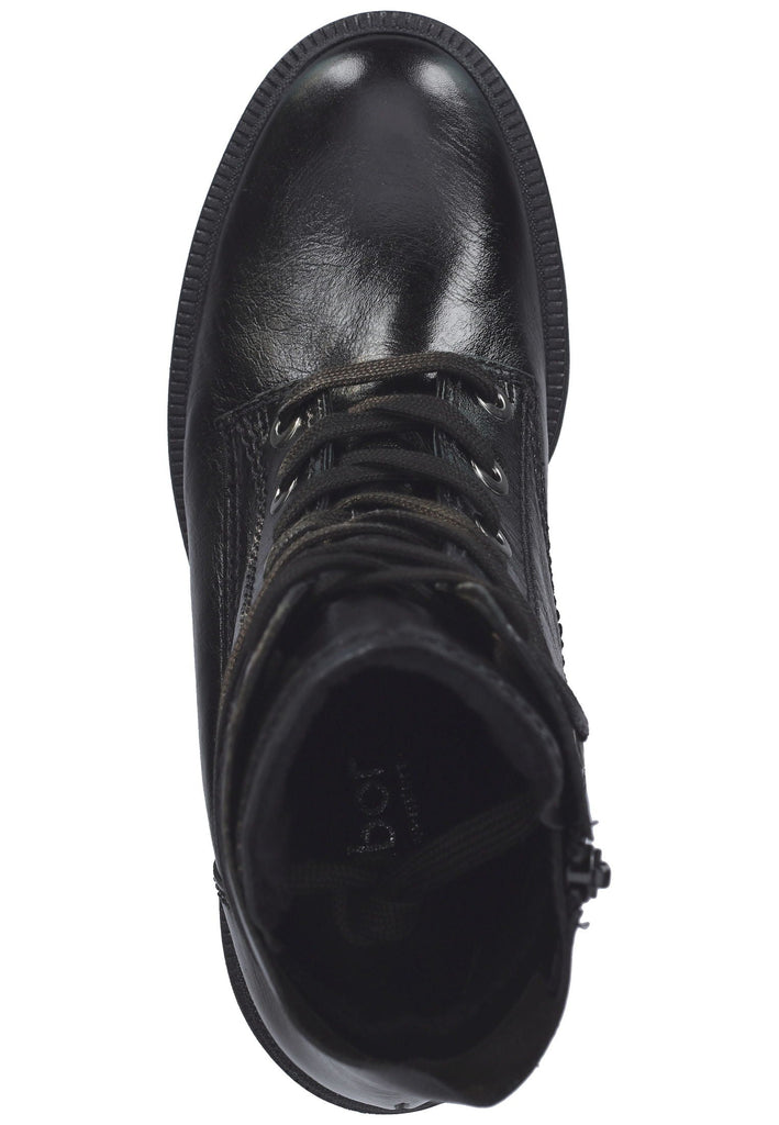 Stiefeletten Gabor Stiefelette Glattleder Schwarz