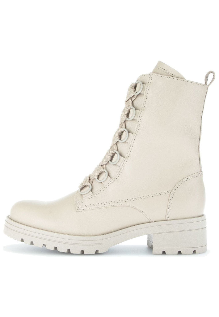 Stiefeletten Gabor Stiefelette Leder Beige