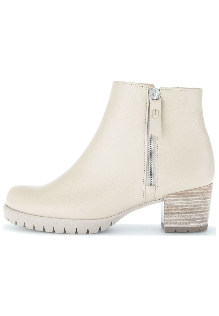 Stiefeletten Gabor Stiefelette Leder Beige