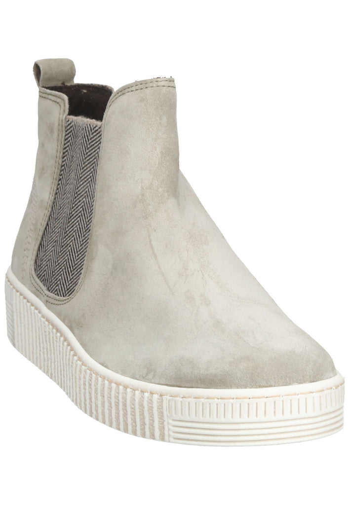 Stiefeletten Gabor Stiefelette Leder Beige