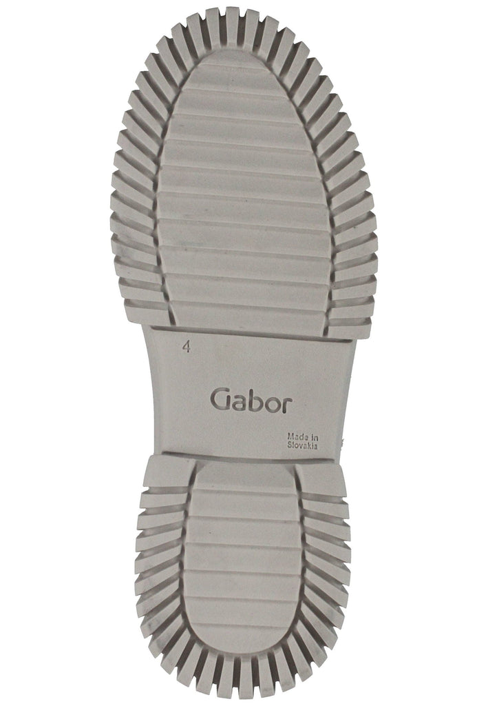 Stiefeletten Gabor Stiefelette Leder Beige