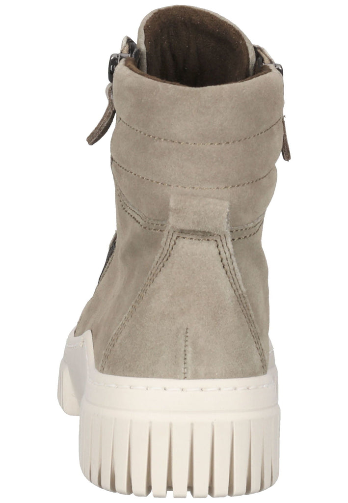 Stiefeletten Gabor Stiefelette Leder Beige