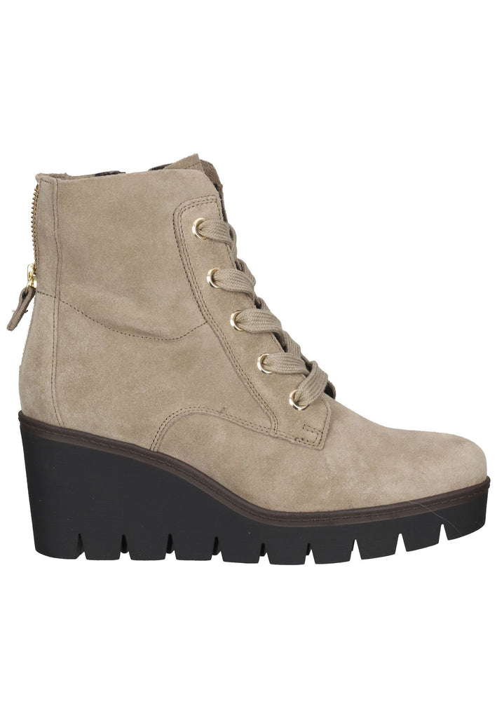 Stiefeletten Gabor Stiefelette Leder Beige