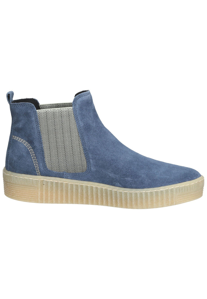Stiefeletten Gabor Stiefelette Leder Blau