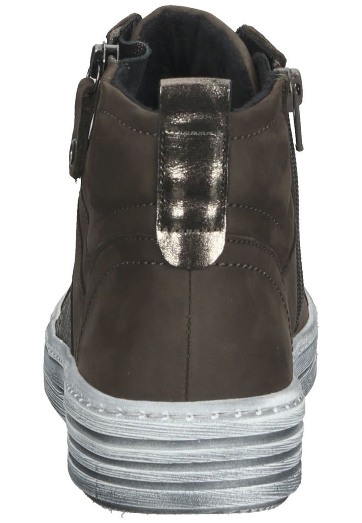 Stiefeletten Gabor Stiefelette Leder Braun/Silber