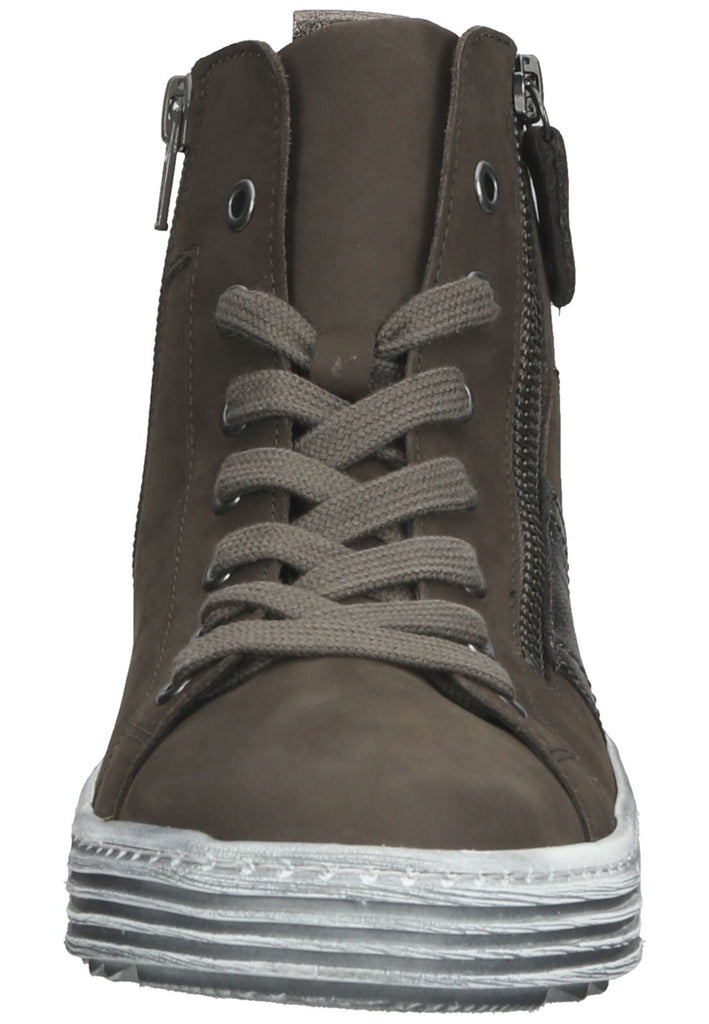 Stiefeletten Gabor Stiefelette Leder Braun/Silber