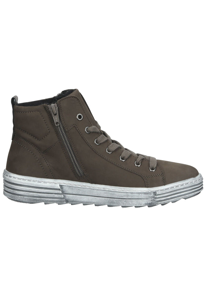 Stiefeletten Gabor Stiefelette Leder Braun/Silber