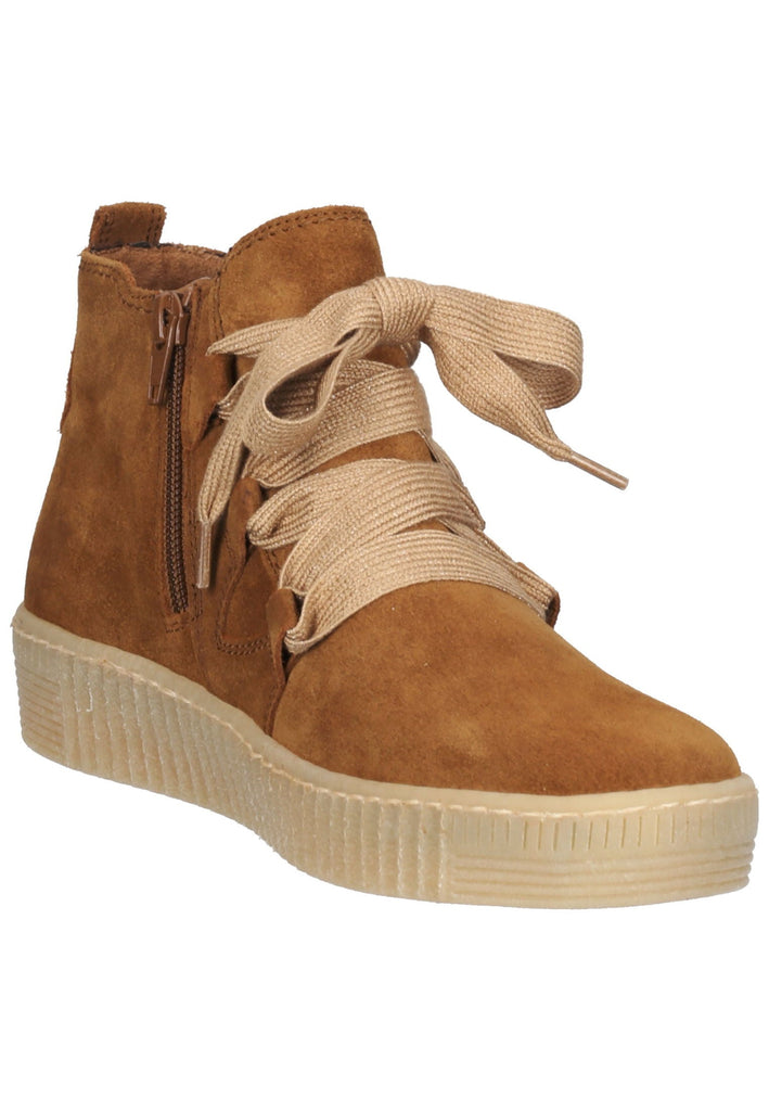 Stiefeletten Gabor Stiefelette Leder Cognac