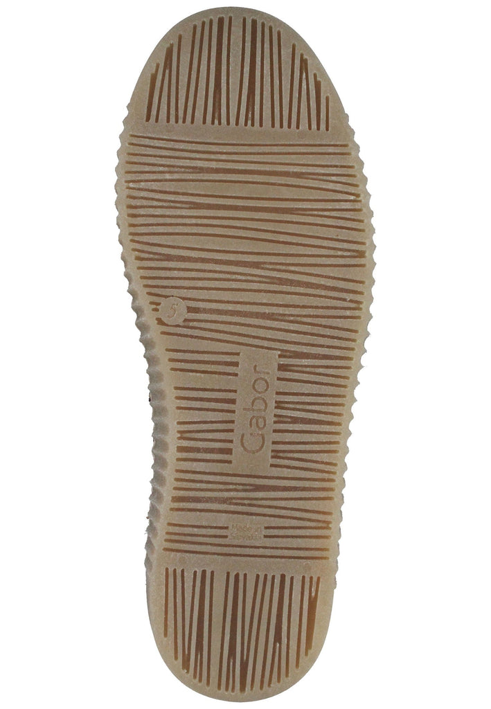 Stiefeletten Gabor Stiefelette Leder Cognac