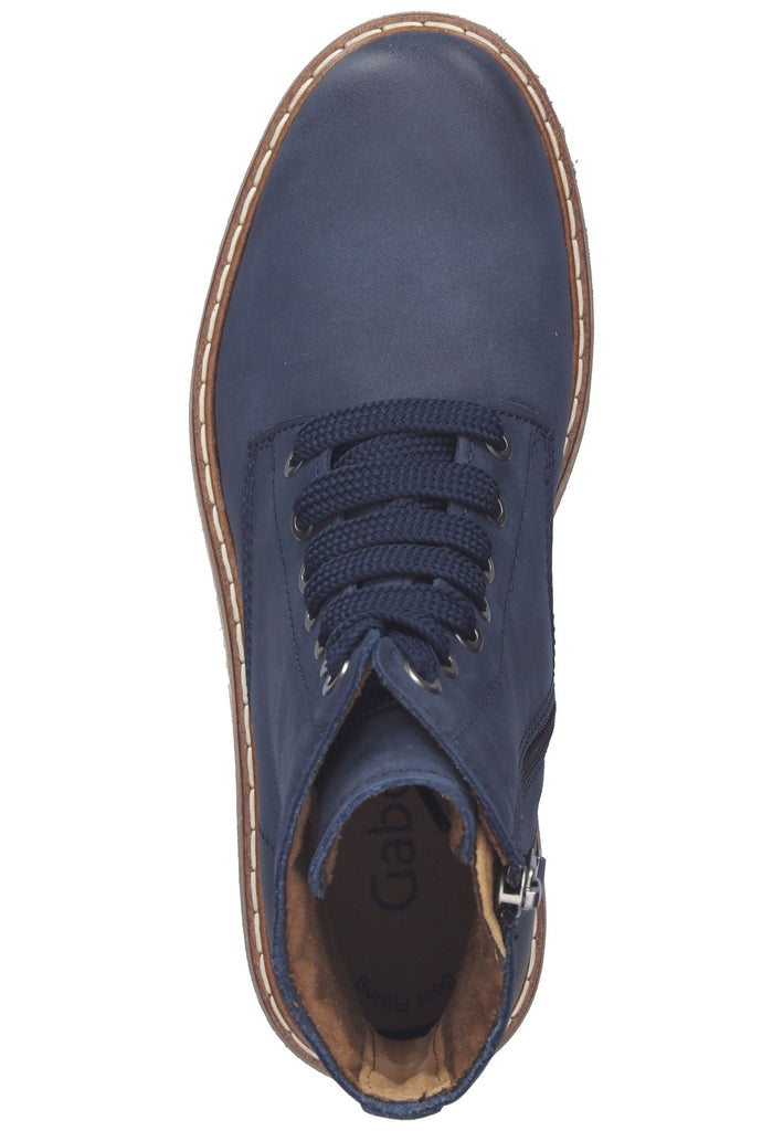 Stiefeletten Gabor Stiefelette Leder Denim