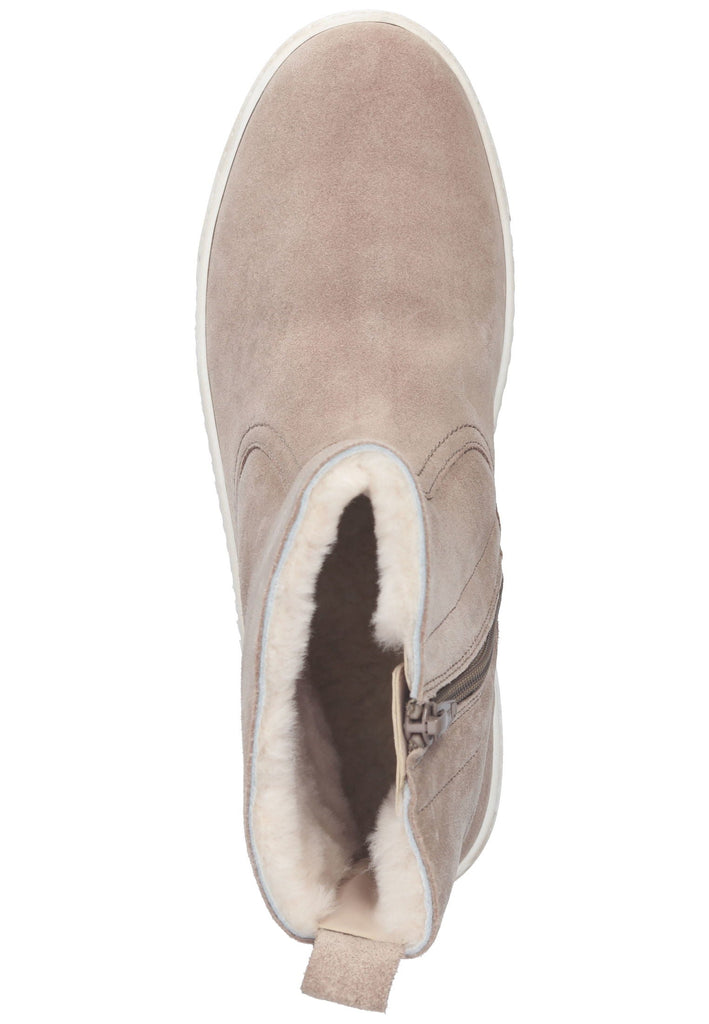 Stiefeletten Gabor Stiefelette Leder Desert Warmfutter