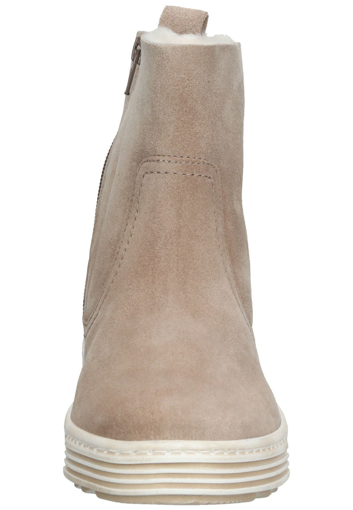 Stiefeletten Gabor Stiefelette Leder Desert Warmfutter