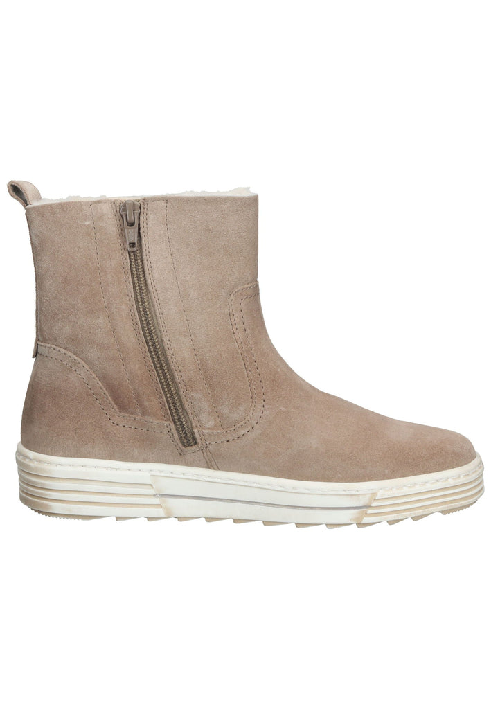 Stiefeletten Gabor Stiefelette Leder Desert Warmfutter