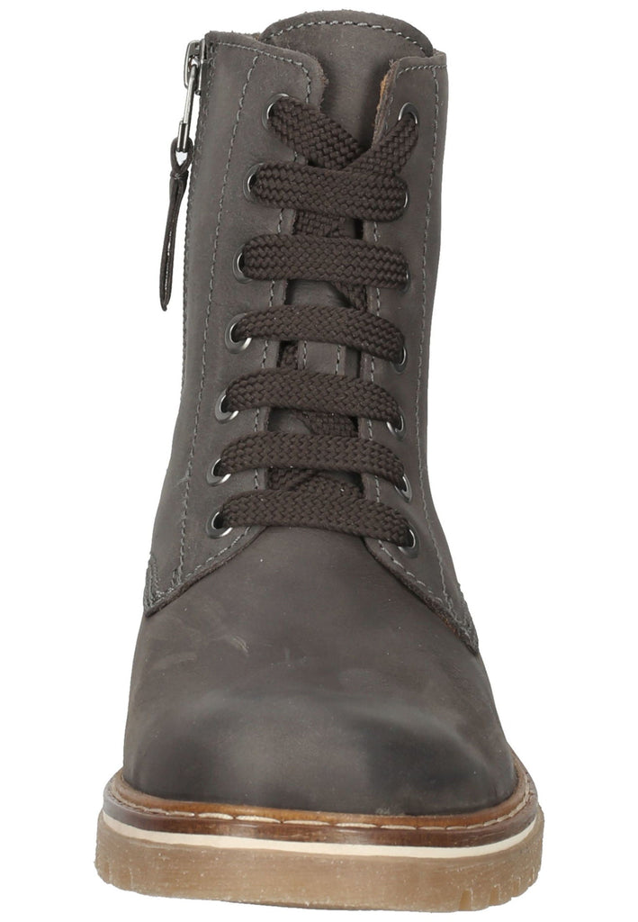 Stiefeletten Gabor Stiefelette Leder Dunkelgrau