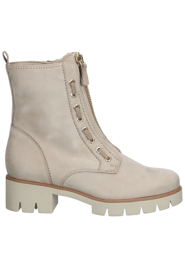 Stiefeletten Gabor Stiefelette Leder Hellbeige