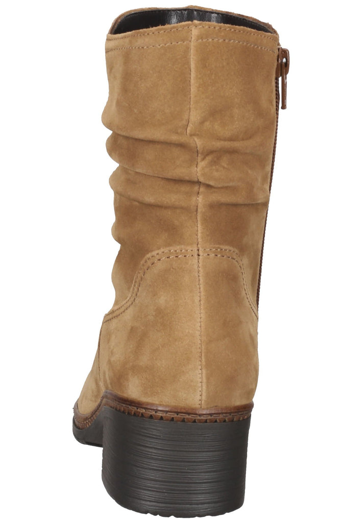 Stiefeletten Gabor Stiefelette Leder Hellbraun