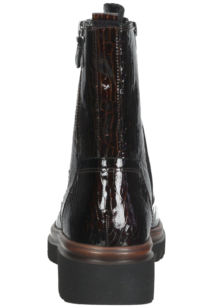 Stiefeletten Gabor Stiefelette Leder Kastanie