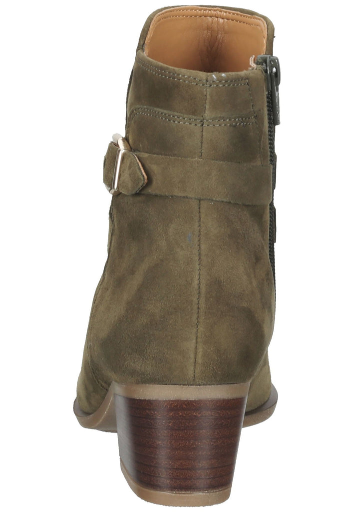 Stiefeletten Gabor Stiefelette Leder Khaki