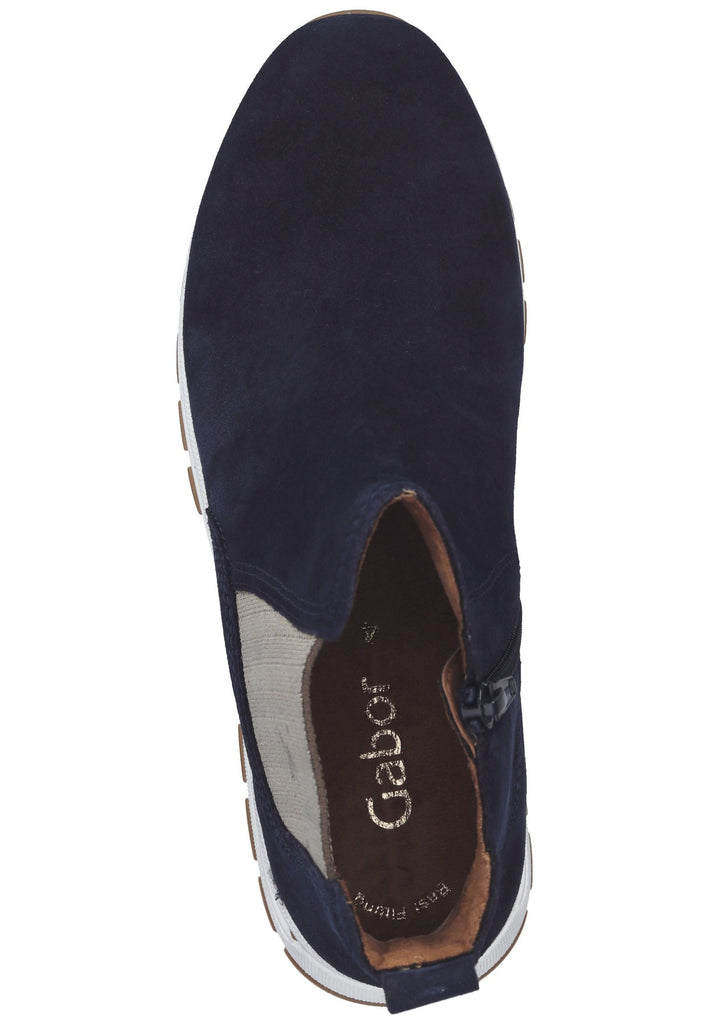 Stiefeletten Gabor Stiefelette Leder Marine