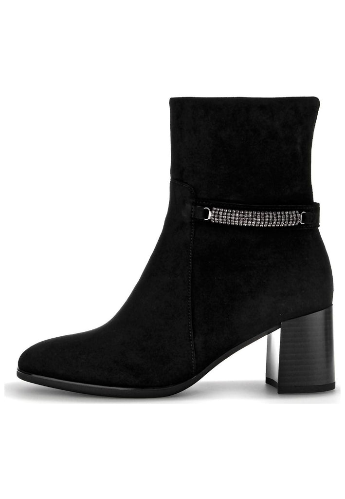 Stiefeletten Gabor Stiefelette Leder Schwarz