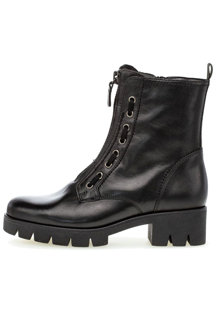 Stiefeletten Gabor Stiefelette Leder Schwarz