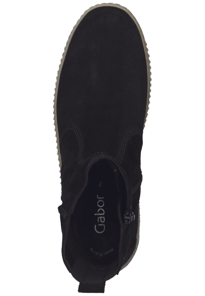 Stiefeletten Gabor Stiefelette Leder Schwarz