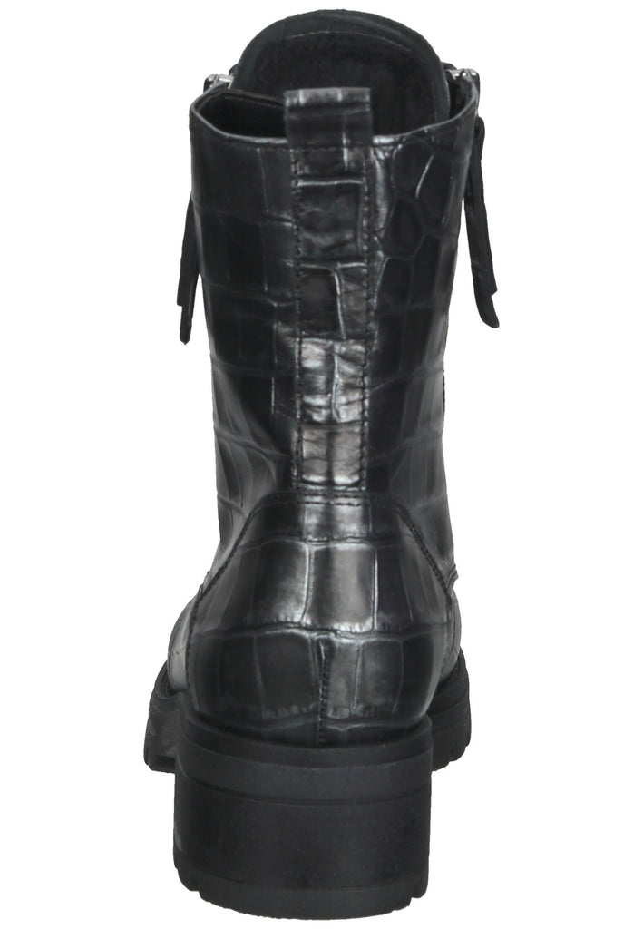 Stiefeletten Gabor Stiefelette Leder Schwarz/Grau