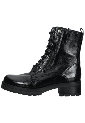 Stiefeletten Gabor Stiefelette Leder Schwarz Lack