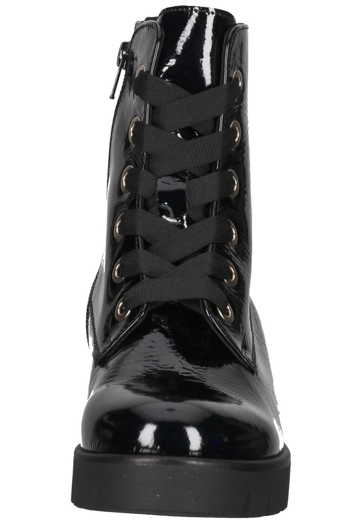 Stiefeletten Gabor Stiefelette Leder Schwarz Lack