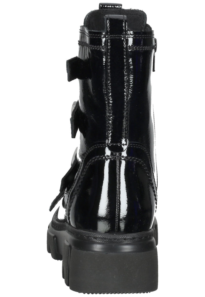 Stiefeletten Gabor Stiefelette Leder Schwarz Lack