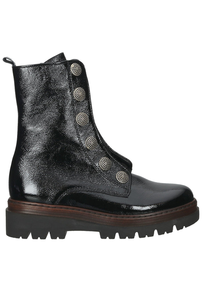 Stiefeletten Gabor Stiefelette Leder Schwarz Lack