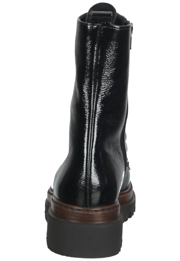 Stiefeletten Gabor Stiefelette Leder Schwarz Lack