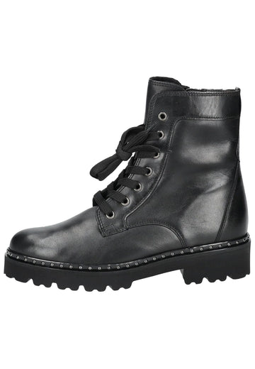 Stiefeletten Gabor Stiefelette Leder Schwarz Warmfutter