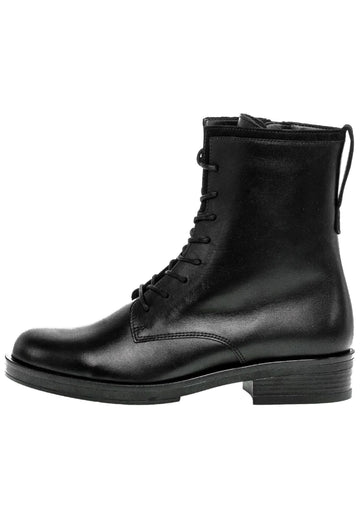 Stiefeletten Gabor Stiefelette Leder Schwarz Warmfutter